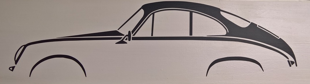 Porsche Wall Decor Indoor Vinyl