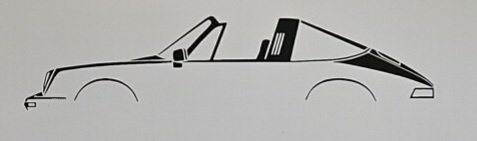 Porsche Wall Decor Indoor Vinyl